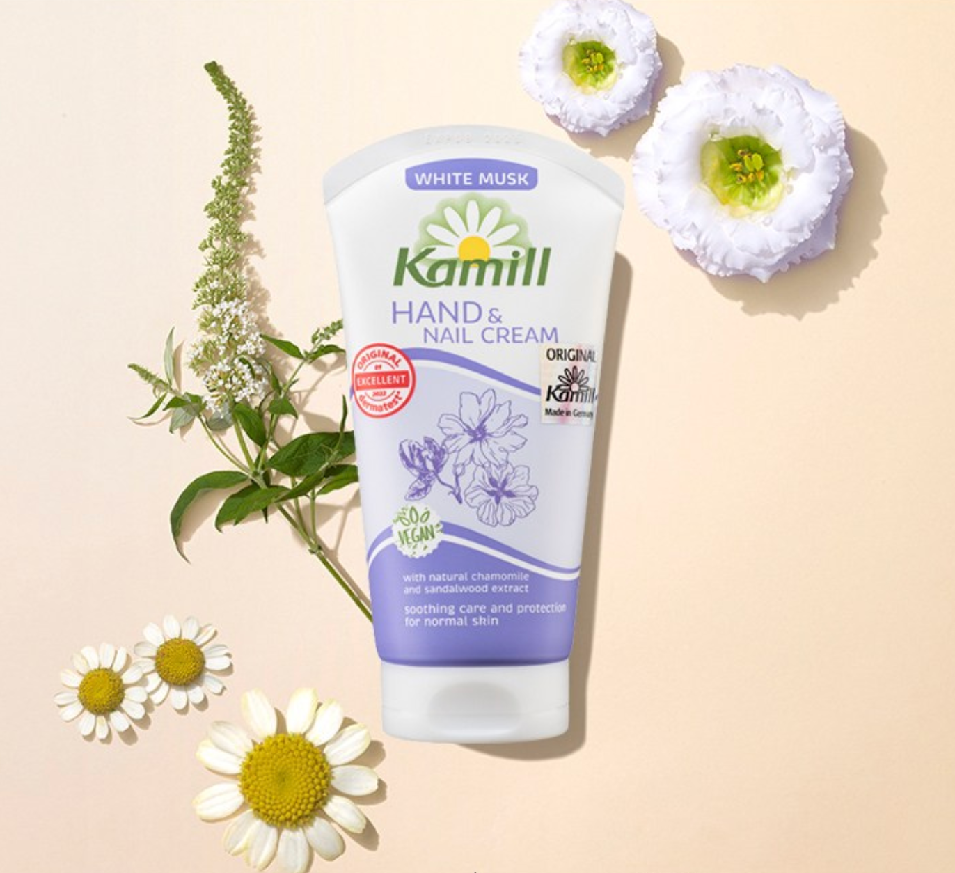 Kamill WHITE MUSK Hand and Nail Cream 75 ml