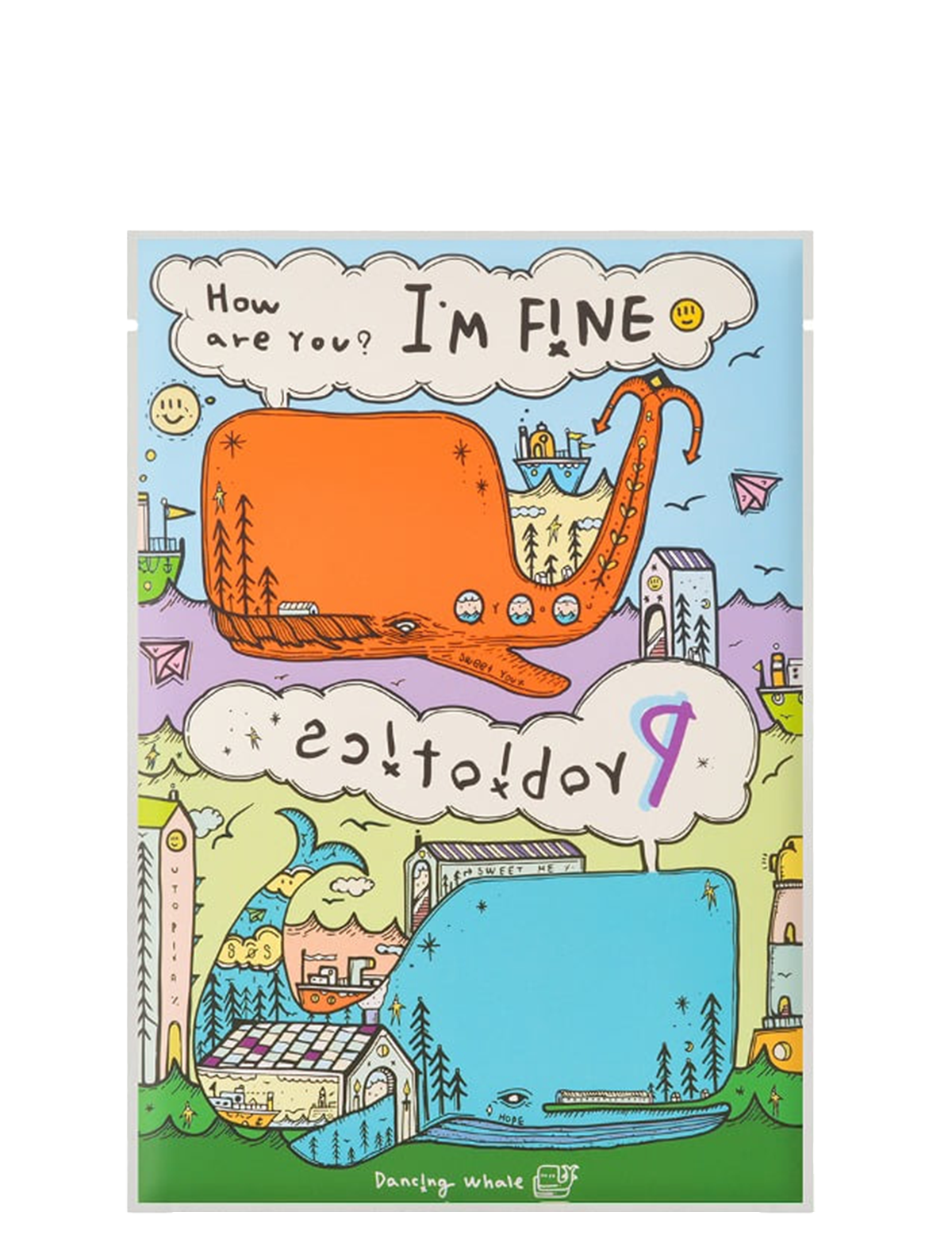 Dancing Whale Probiotics Mask