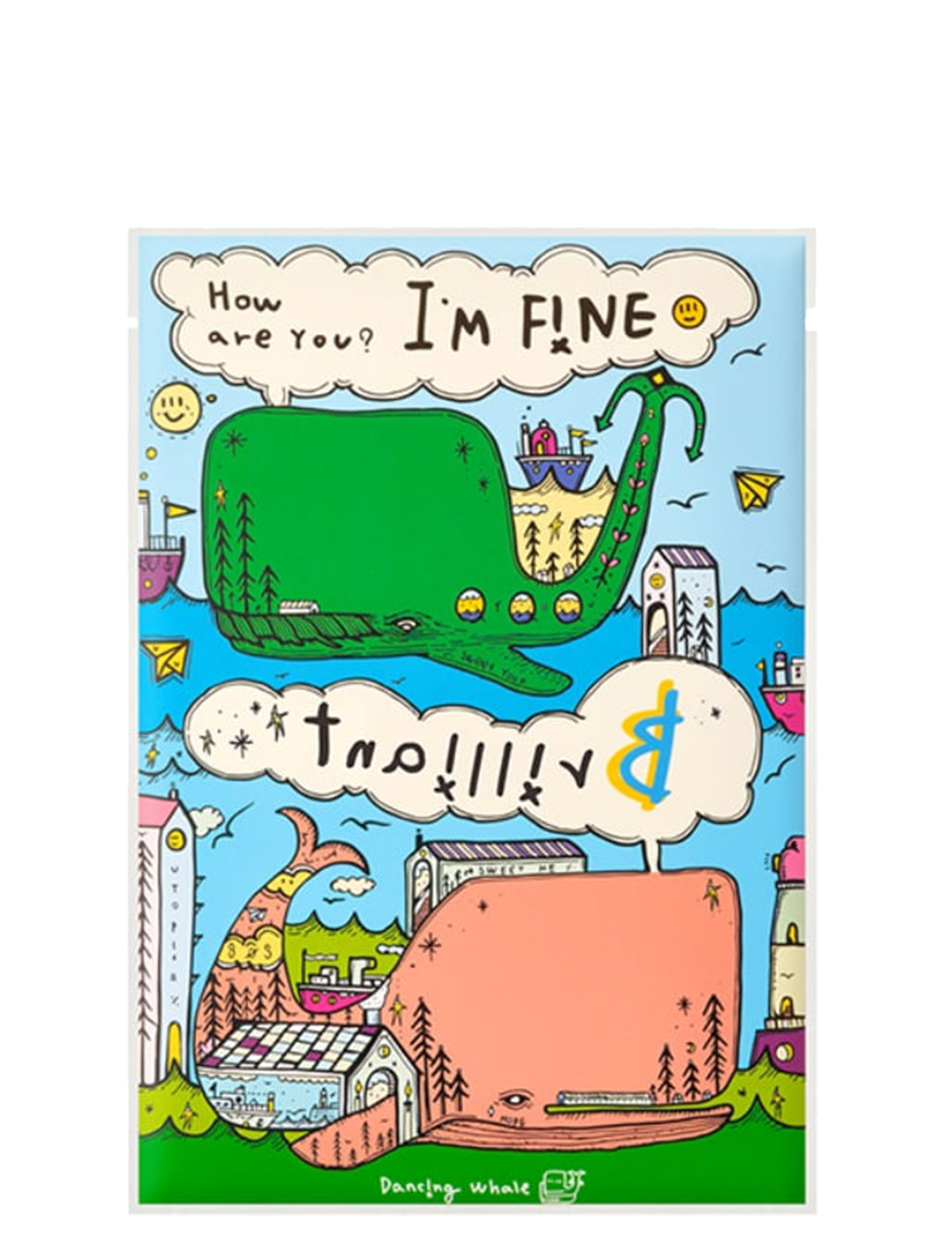 Dancing Whale Brilliant Mask