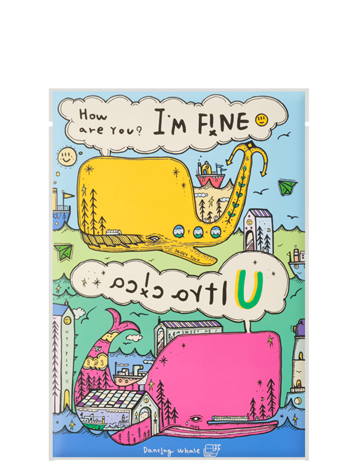 Dancing Whale Ultra Cica Mask