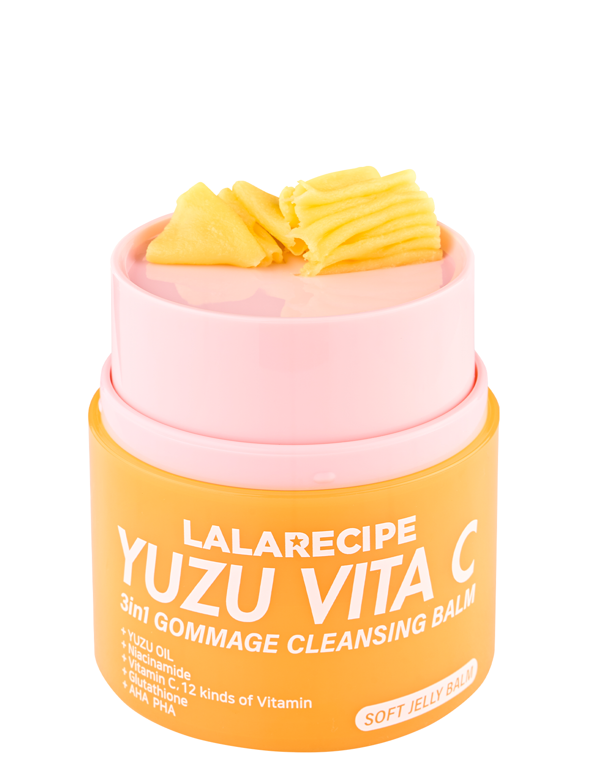 LALARECIPE Yuzu Vita C 3 in 1 Gommage Cleansing Balm