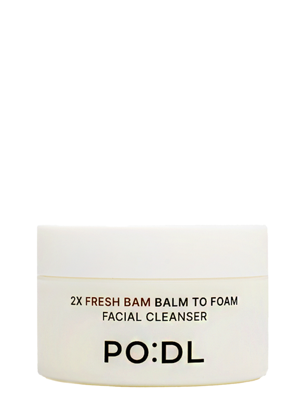 PO:DL 2X Fresh Bam Balm to Foam Facial Cleanser