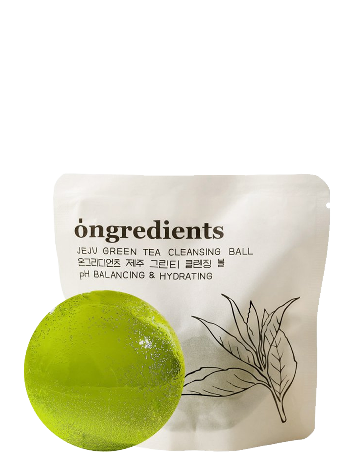 Ongredients Jeju Green Tea Cleansing Ball