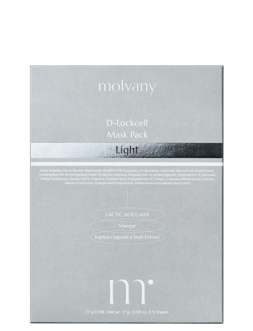 molvany D-Lockcell Mask Pack Light