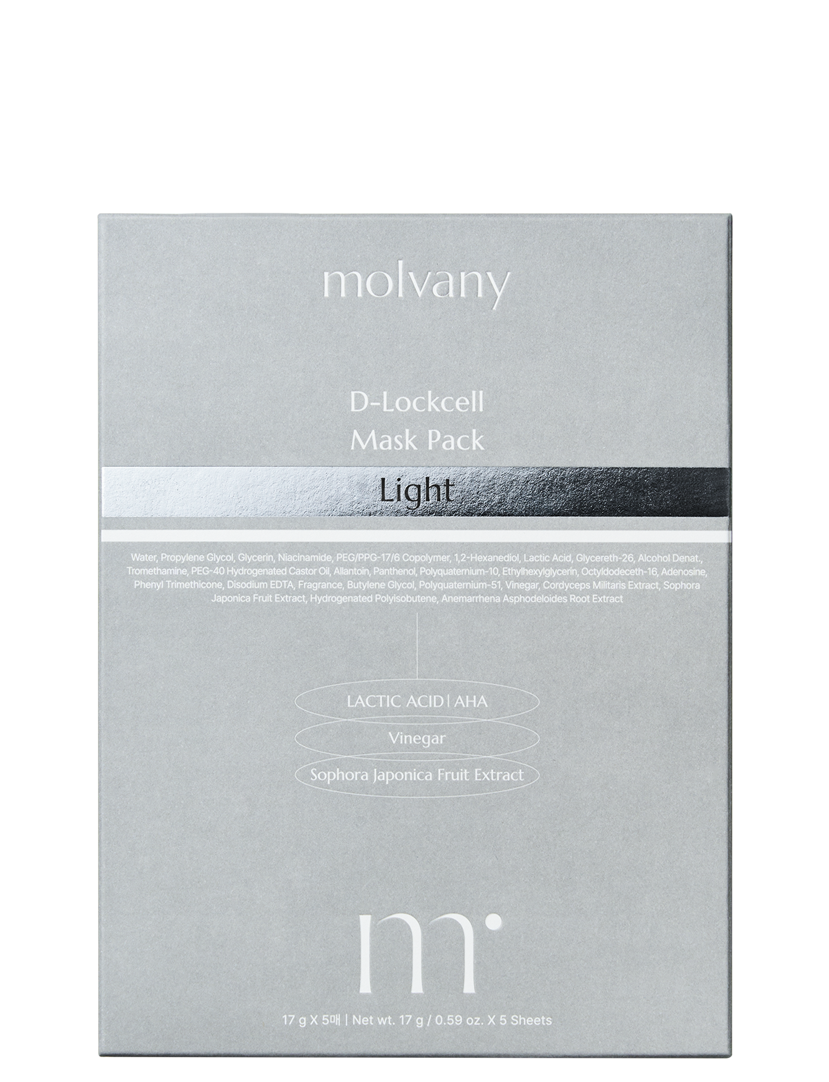 molvany D-Lockcell Mask Pack Light