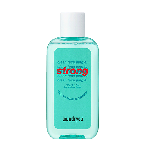 laundryou Clean Face Gargle Gel-to-Foam Cleanser Strong