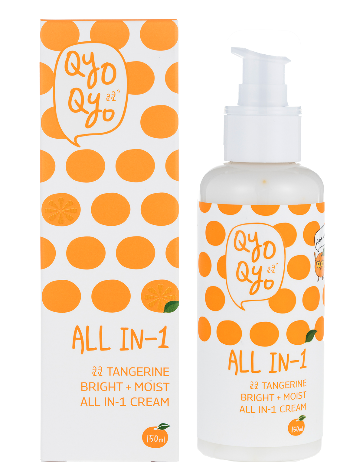 QyoQyo Tangerine Bright + Moist All In-1 Cream