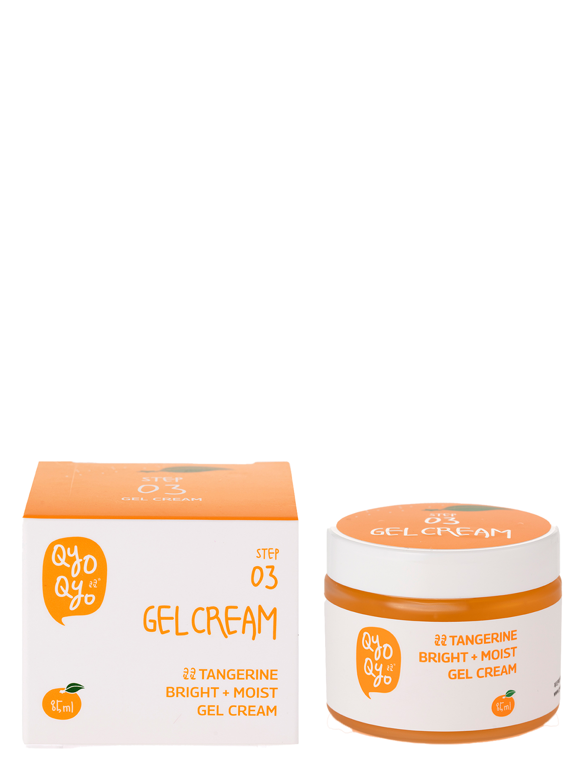 QyoQyo Tangerine Bright + Moist Gel Cream