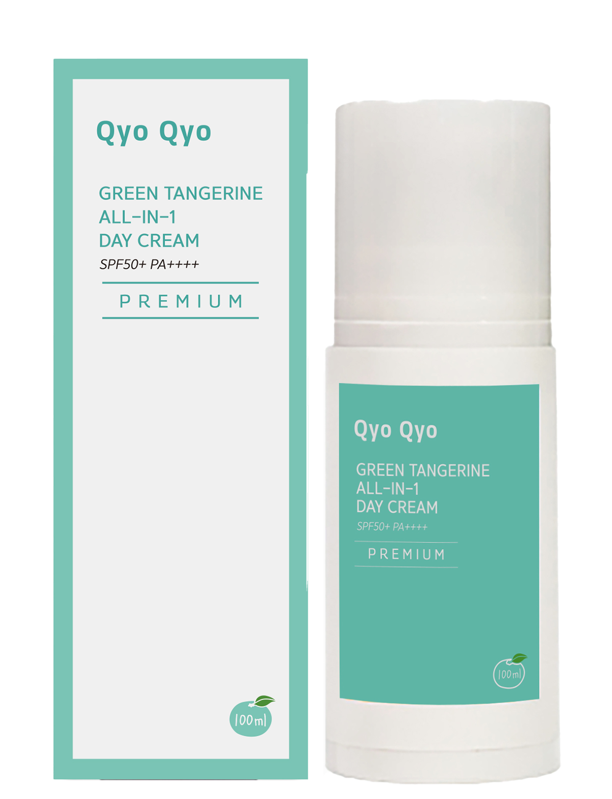 QyoQyo Green Tangerine All-in-One Day Cream PREMIUM