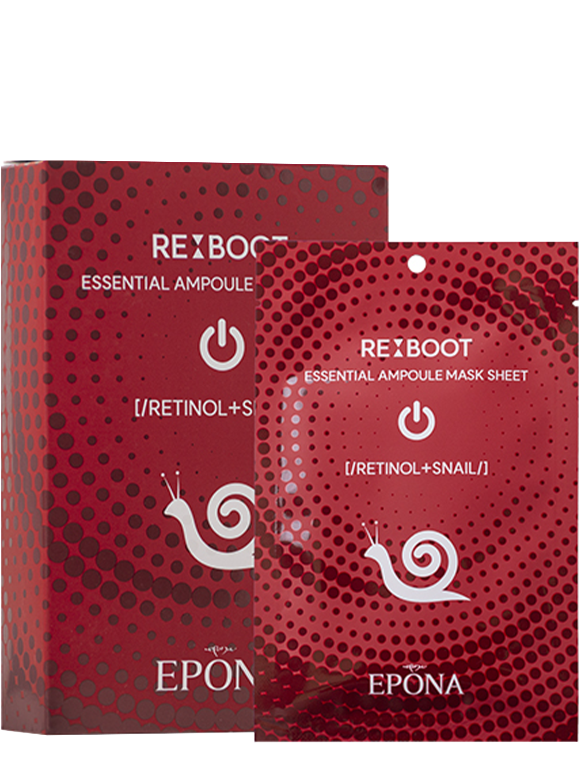 Epona Reboot Essential Ampoule Mask Sheet [Retinol + Snail]