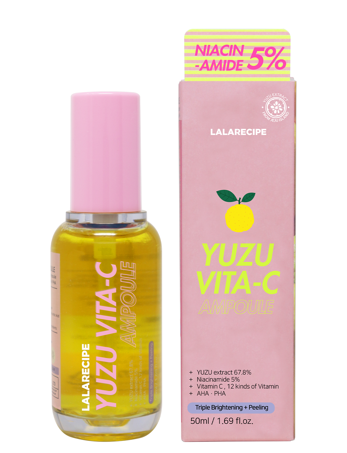 LALARECIPE Yuzu Vita C Ampoule